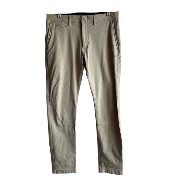 J. Crew 484 Slim-Fit Tech Pant for Men Khaki 32x32 AW005 - Picture 1 of 11